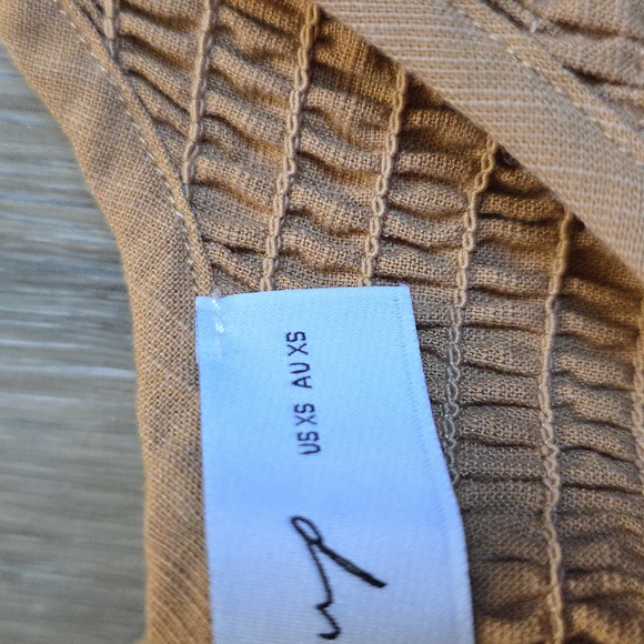 Petal & Pup Tan Mini Dress - Picture 7 of 16